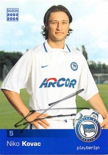 Autogrammkarte niko kovac - autogrammkarte,