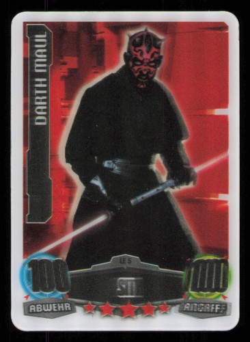 Darth maul force attax - force,