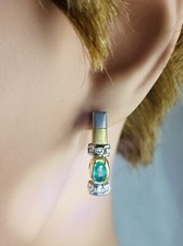 earrings gold 750 brilliant