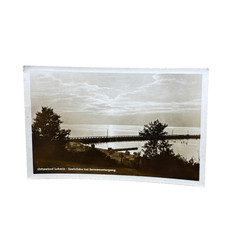 Postkarte AK Lubmin Seebrücke