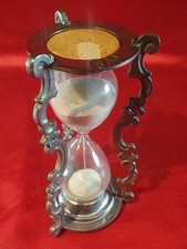 Alte Zinn Sanduhr 5 Minuten