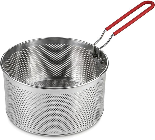 Frittierkorb edelstahl 20x10cm - frittierkorb,