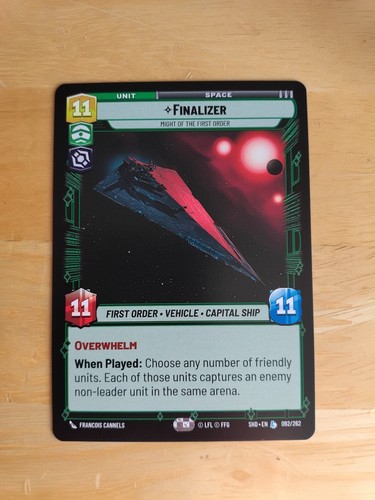 Star wars unlimited - unlimited, finalizer