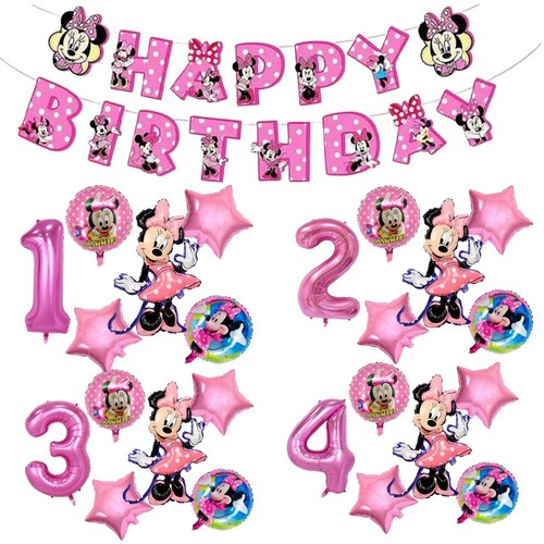 Minnie maus luftballons folie - luftballons,