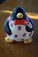 Deko Keramikfigur Pinguin