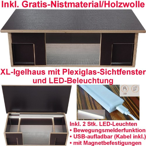 Igelhaus plexiglas igelhotel - igelhaus,