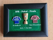 Pinrahmen dfb pokalfinale 2002 - dfb,