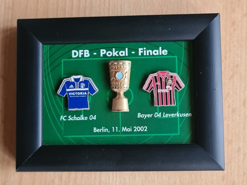 Pinrahmen dfb pokalfinale 2002 - dfb,