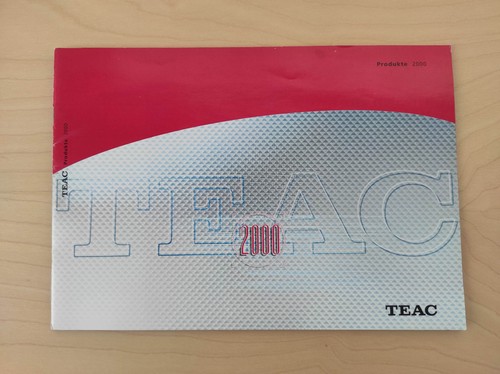 Teac 2000 programm katalog - 2000,