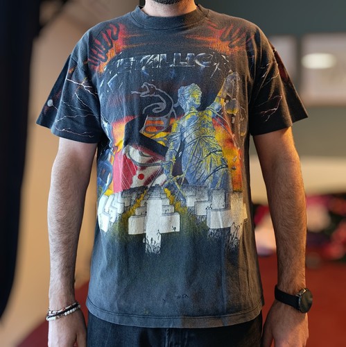 Metallica all over print shirt - metallica,