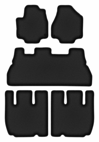 Premium fußmatten set velours - fußmatten,
