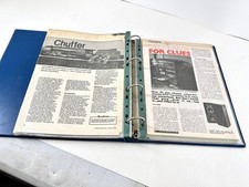 Binder Of Vintage Electronics Magazine Articles 1980s Circuits Radios Hi-Fi DIY