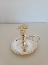 Kerzenständer Kerzenhalter - versilbert/silverplated