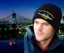 Rollmütze, Wollmütze Korvette F 261 Magdeburg, F261, F-261 /Thinsulate