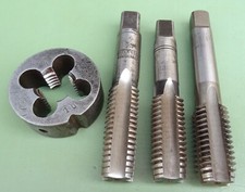 4 Gewindebohrer Schneideisen W3/4" BSW Whitworth Gewinde Gewindeschneider W 3/4"