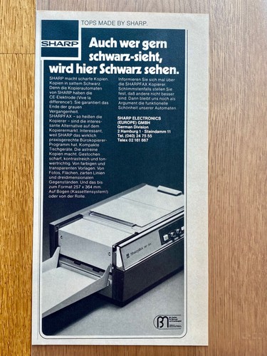 Sharp sharpfax kopierer - sharp,