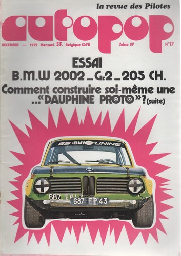 Autopop 1972 bmw 2002 gr2 - autopop,