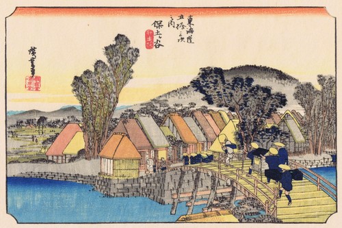 Hiroshige stationen des - stationen,