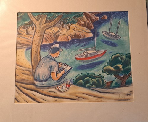 Lithographie handsigniert - lithographie,