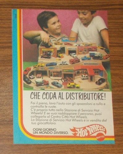 Seltene werbung mattel - werbung, hot