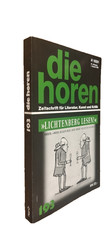 die horen  Lichtenberg lesen