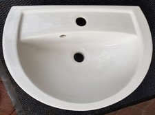 Handwaschbecken Keramag, Allia Paris, Waschbecken, 50cm, weiß(Alpin)