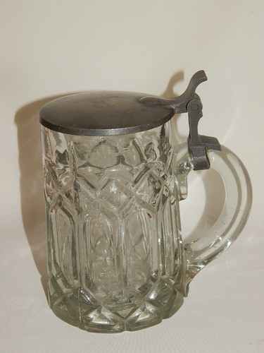 Bierkrug pressglas - bierkrug,