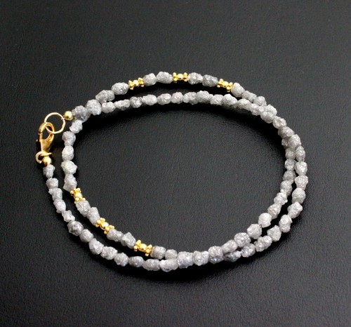 Rohdiamant kette - rohdiamant,