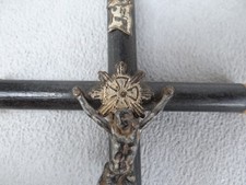 außergewöhnliches Sterbekreuz / Soldatenkreuz