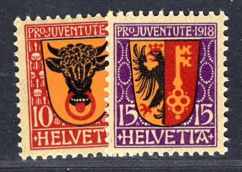 Schweiz 1918 143 144 - schweiz, 143-144