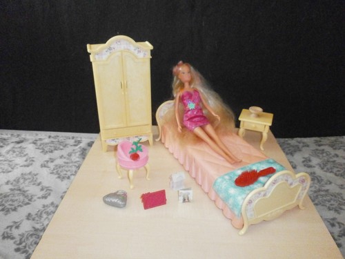 Barbie schlafzimmer bett - barbie,