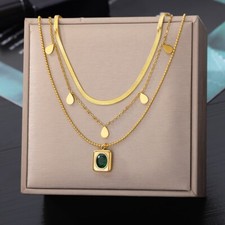 Luxus edelstahl damen layer - edelstahl,