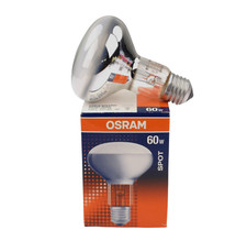 Osram Concentra E27 R80 60W 80° 230V Reflektor Echte Lampe Original OVP NEU