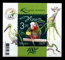 Amazone. Papagei aus Zoo Kiew. Block. Ukraine 2009