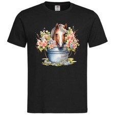 T-Shirt Pferde Reiten Pferd