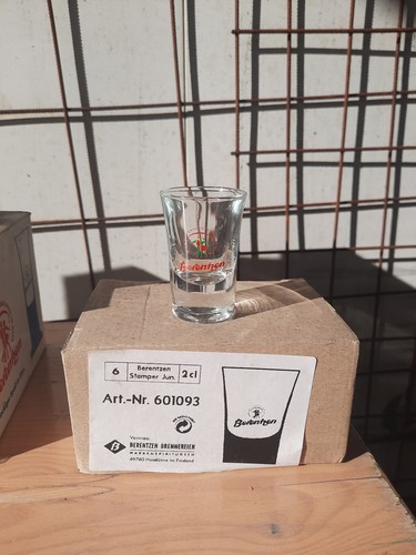 Berentzen glas stamper - 6x,