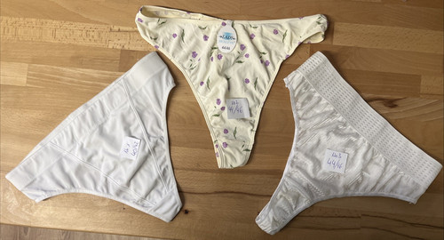 Damen slips tanga string weiß - tanga,