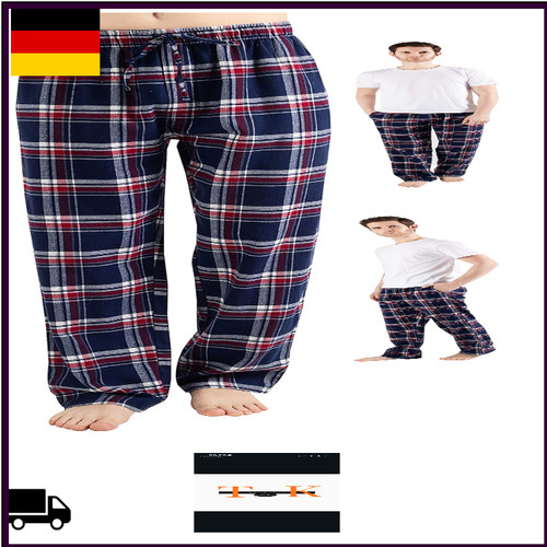 Herren flanell pyjama mit - herren,