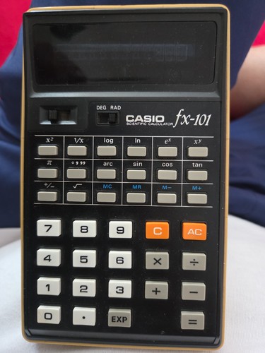 Casio 101 vintage - fx-101,