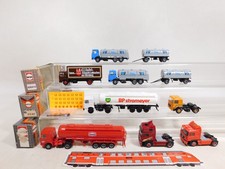 8x Herpa H0 1:87 Modell LKW MAN 818203 BP Texaco Milch Schmidt sg #DX482-1