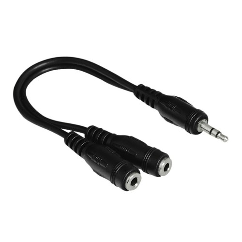 Klinken adapter 5mm - y, 3,5mm