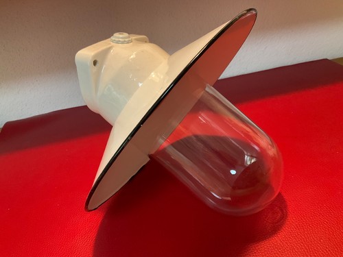 Wandlampe 1960 ddr - 1960, emaille