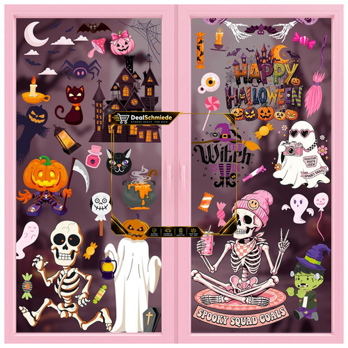 Halloween fensterbilder - halloween,