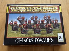 Warhammer Fantasy Alte Welt Chaoszwerge x10 Originalverpackt Bemalt Selten