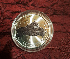 Kanada 2017 5 Dollars "Canadian Wildlife - Luchs Lynx" 1Oz Feinsilber 9999