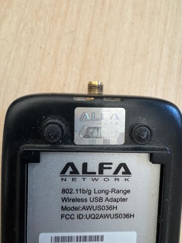 Alfa awus036h chipset - awus036h,