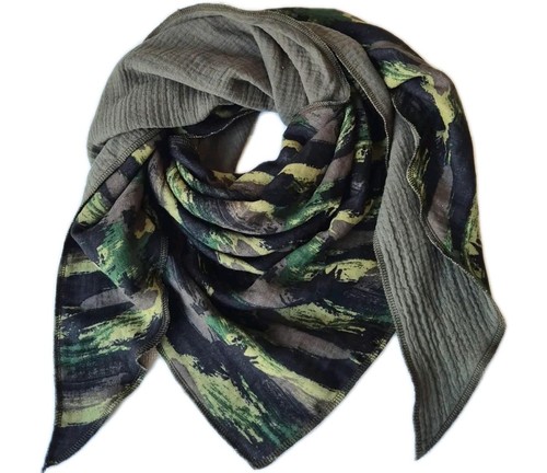 Camouflage musselin tuch - camouflage,