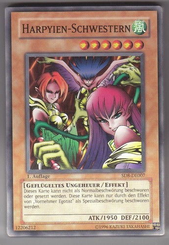 Harpyien schwestern - yu-gi-oh,