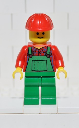 Lego town twn106 grüner anzug - lego,