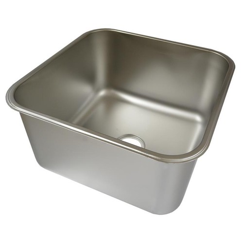 Edelstahl spülbecken eckig - edelstahl, 30